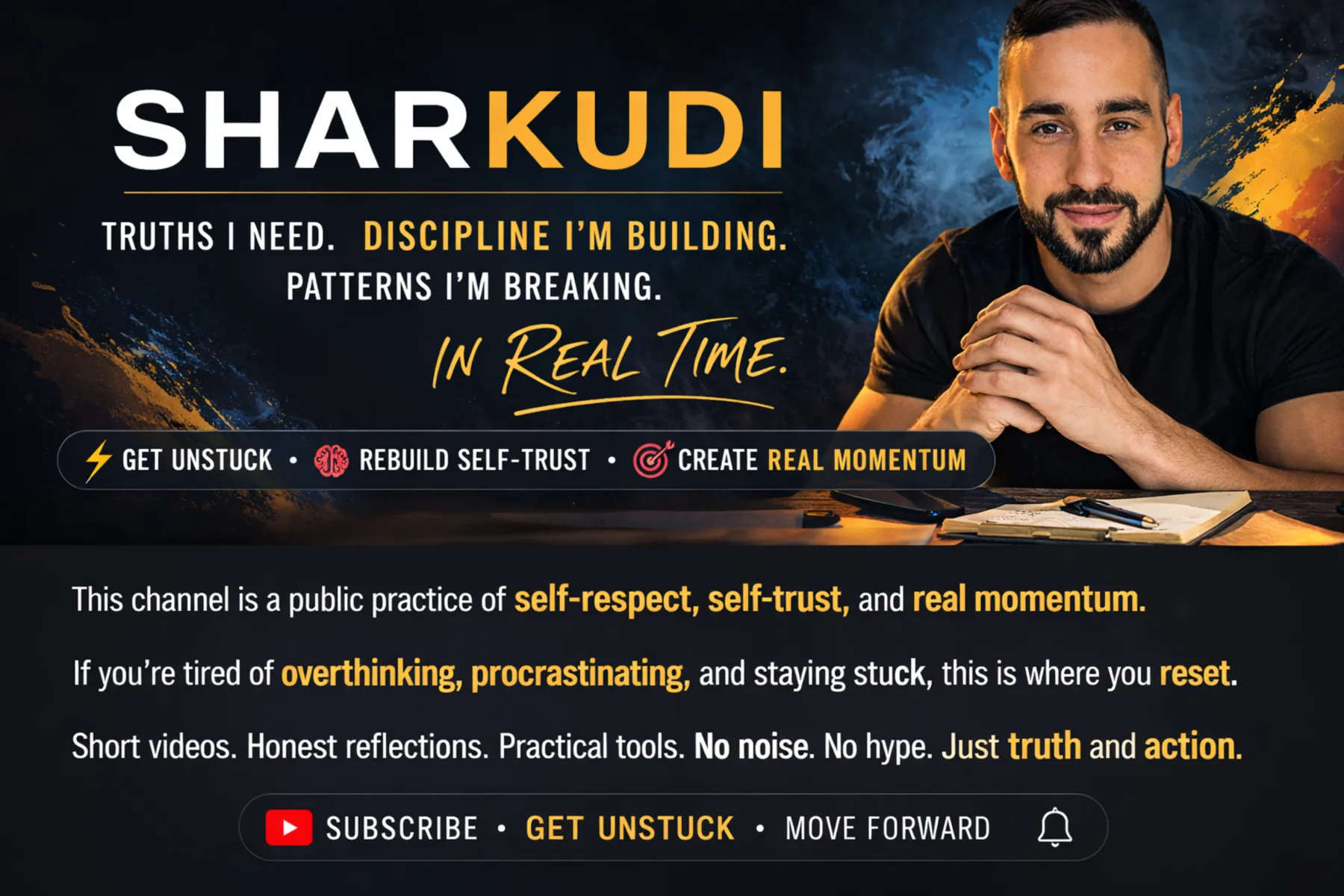 SHARKUDI brand artwork